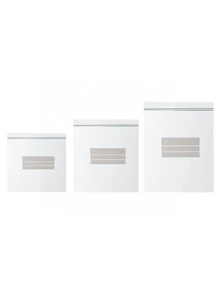 1入組PE食品儲物袋廚用極簡主義透明食品儲物袋