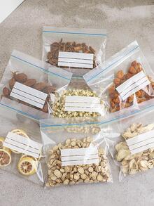 1入組PE食品儲物袋廚用極簡主義透明食品儲物袋