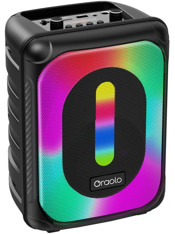 Oraolo Wireless Bluetooth Speaker with Lights 40W Loud Portable Speaker