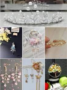 1卷銅線簡單銀DIY工藝珠寶線