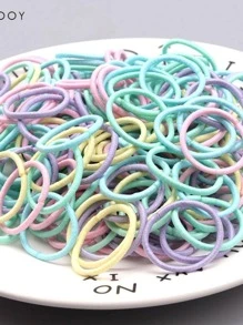 100+ Dây buộc tóc siêu mảnh có đường kính 3cm, Phụ kiện thường ngày màu hồng - Nhiều màu - Xem 2