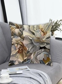 1 Stück Blume Muster, Kissenbezug mit ohne Modern Gewebe Dekorativer Kissenbezug für Leben Zuhause Dekor, - Verschiedenfarbig - Übersicht 1