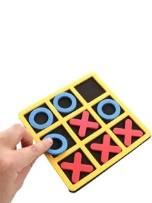 1入組OX國際象棋親子互動休閒棋盤遊戲兒童互動遊戲 - 彩色 - 查看 4