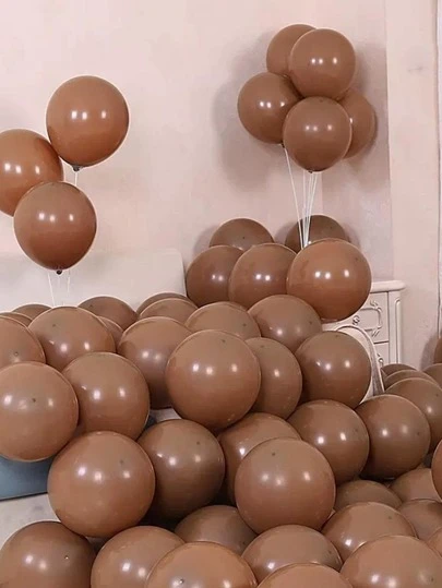 10英寸20/30/50入組復古橄欖綠葡萄酒紅墨綠氣球套裝,主題生日派對用品婚禮裝飾