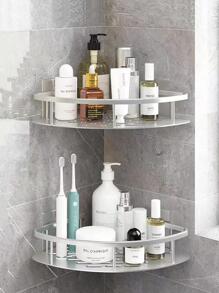 1 giá treo phòng tắm treo tường - Bạc - Xem 2