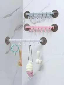 1入組PP掛鉤現代浴室角免打孔壁掛浴室