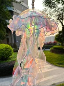 1入組素色禮品包裝絲帶現代純滌綸禮品絲適合家庭和聚會 - 白色 - 查看 9