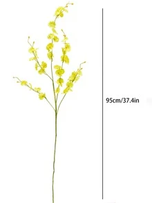 3入組人造花浪漫人造花束用於家居裝飾、婚禮派對 - 黃色 - 查看 7