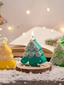 1入組矽膠模具時尚樹設計DIY工藝矽膠模具 - 白色 - 查看 2