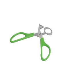 1 pieza Tijera para alimentos de acero inoxidable vegetal fuerte para cocina - Verde - Ver 4