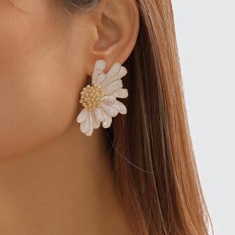 Flower Stud Earrings