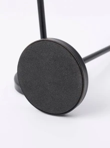 1入圓形不銹鋼黑鍍反丁香托架,適用於餐廳婚禮酒店宴會,尺寸為4吋/6吋/8吋