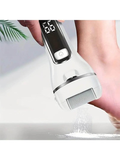 1set ABS Electric Foot Dead Skin Removal Tool, Modern Waterproof Foot Dead Skin Removal Tool For Home