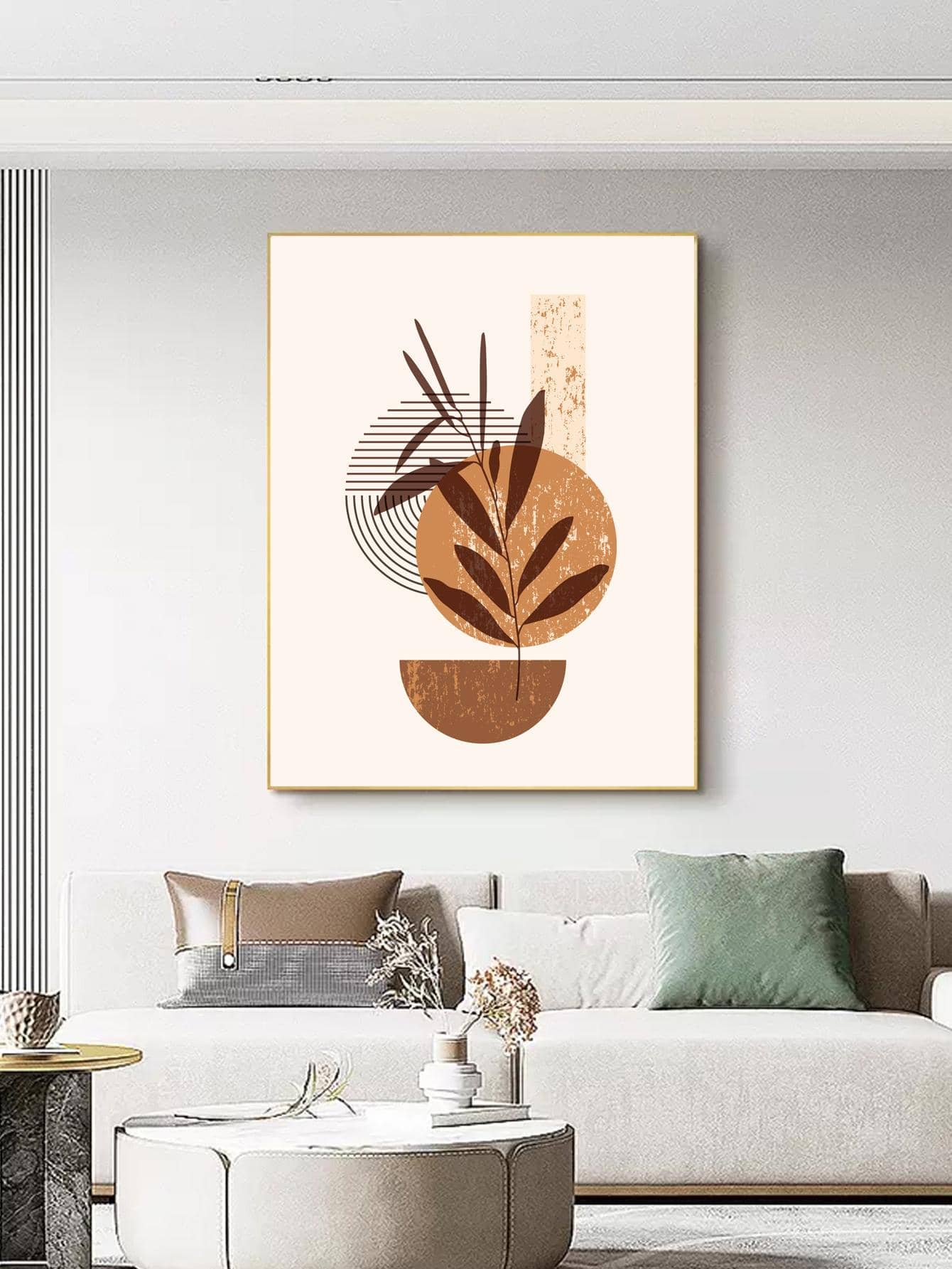 1 Chiếc Lá In Tranh Không Khung, Hiện Đại Nhiều Màu Sắc Tường Chống Thấm Nước Tranh Nghệ Thuật Trang Trí Nhà Cửa - Nhiều màu - Xem 1