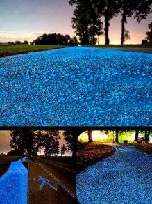 50顆夜光花園石ABS可愛花園裝飾石