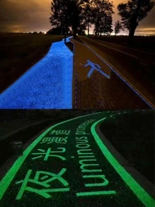 50顆夜光花園石ABS可愛花園裝飾石