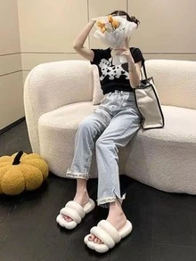 Women Slides - Blanco - Ver 3