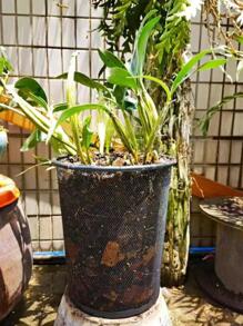 1pc Iron Mesh Trash Can, Minimalist Large Capacity Metal Garbage Basket For Household - Black - View 6