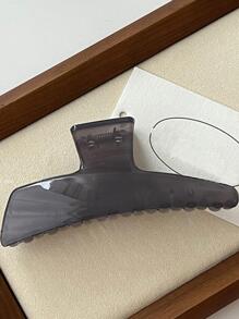 4入組女性幾何造型時尚髮夾，適用於髮飾穿搭