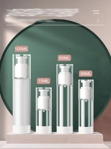 1pc Clear Lotion Dispenser Bottle - Clear - View 2