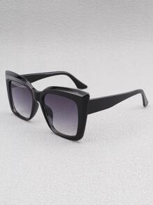 1副女性貓眼框架時尚太陽眼鏡適合夏天