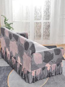 1 Gói Họa Tiết Lá Xù Bọc Ghế Sofa, Polyester Hiện Đại Co Giãn Bọc Ghế Sofa Phòng Khách - Nhiều màu - Xem 3