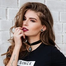 1 Đôi Thời Trang Tối Giản Bông Tai Nam Châm Dành Cho Nam Nữ Trang Trí Hàng Ngày, Trang Sức Inox - màu đen - Xem 3