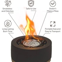 Noble Nest Portable Tabletop Fire Pit - Multicolor - View 5