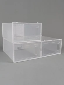 3 transparente Zapatos PVC transparente unisex Accesorios para Zapatos - transparente - Ver 5