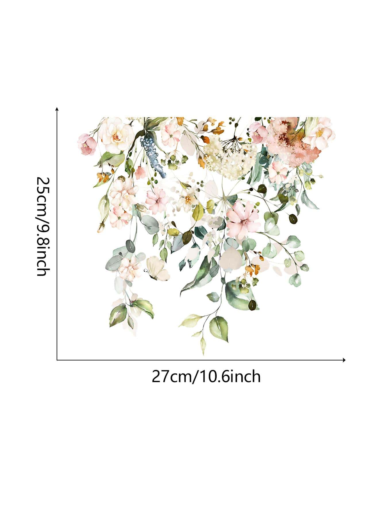 1pc PVC Toilet Lid Decal, Modern Flower Pattern Toilet Lid Decal For Home, Stickers, Wall Decal, Vinyl Decal For Home Decorations, Spring Decoration Items Refresh Your Home, Festival Decoration Stickers Gifts Birthday Graduation