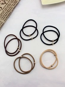 10 cái trang trí hạt rắn cho phụ nữ buộc tóc thông thường để trang trí tóc - Nhiều màu - Xem 4