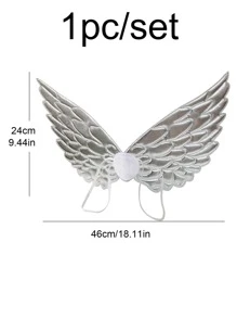 1 công cụ trang trí tiệc thiết kế cánh - Bạc - Xem 2