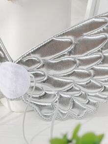 1 công cụ trang trí tiệc thiết kế cánh - Bạc - Xem 3