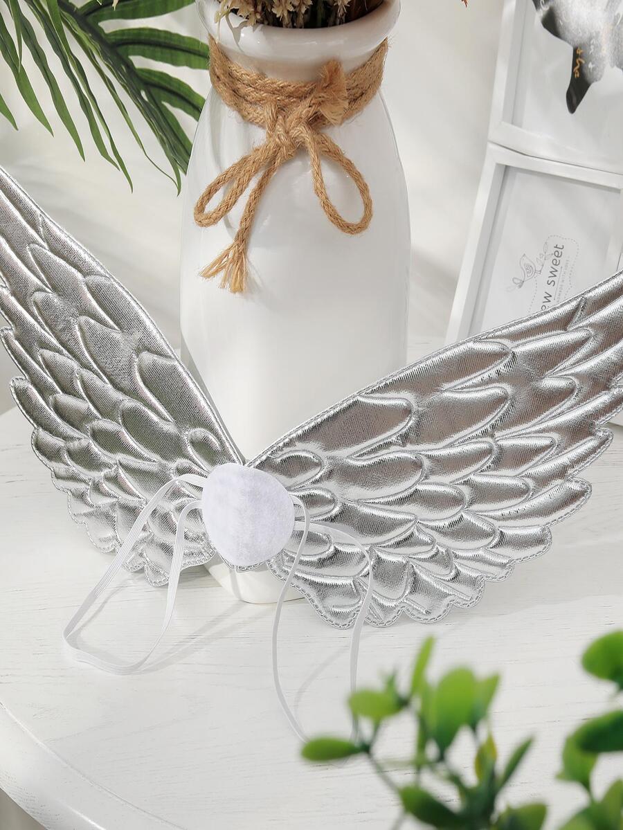 1 công cụ trang trí tiệc thiết kế cánh - Bạc - Xem 1