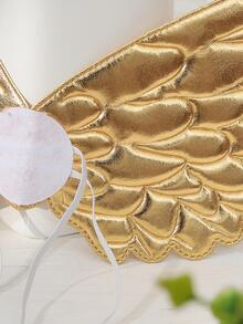 1入組機翼設計派對裝飾用品工具 - 金色 - 查看 3