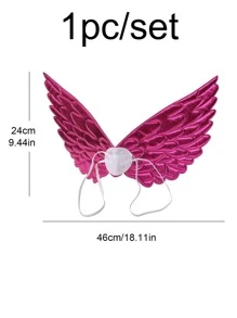 1pc Wing Design Party Decoration Tool - Hot Pink - View 2