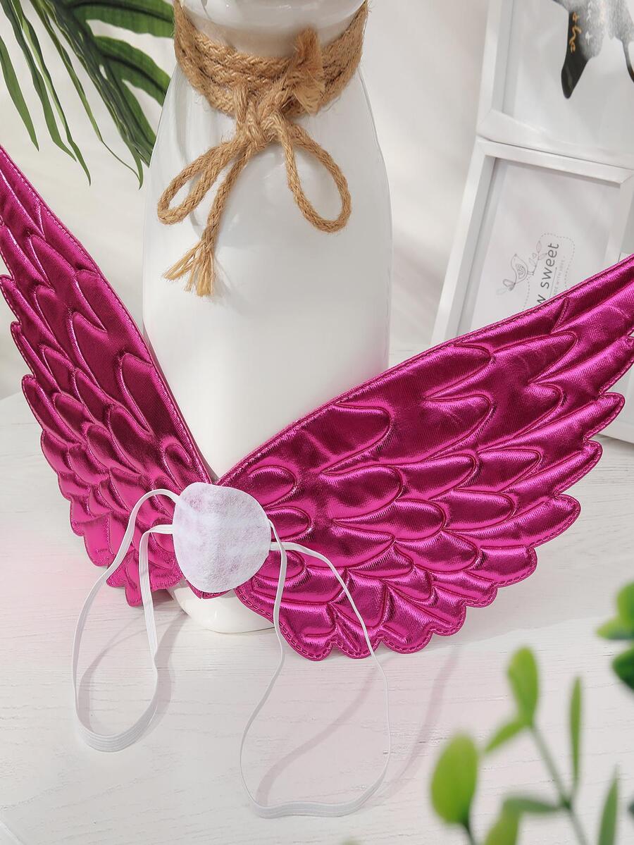 1pc Wing Design Party Decoration Tool - Hot Pink - View 1