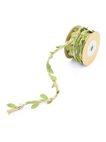 1 rollo Cuerda de cáñamo DIY - Verde - Ver 5