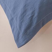 1 Đồng Màu Cơ Thể Gối, hiện Đại Polyester Thoáng Khí Giường Gối Không Chất Độn Cho Tất Cả Các Mùa - Màu xanh lam - Xem 4