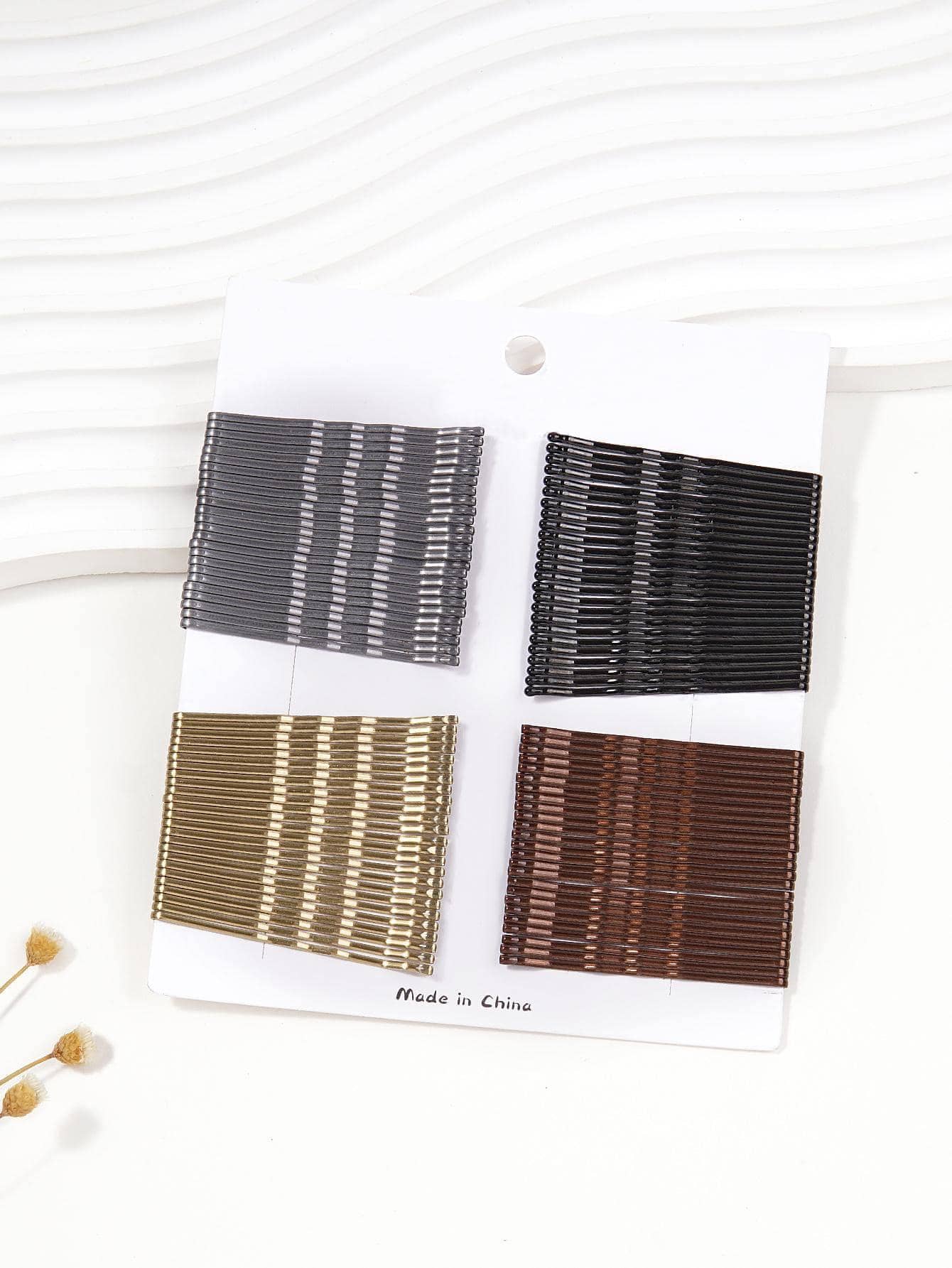 100pcs Women Solid Casual Bobby Pin For Daily Life - Multicolor - View 1