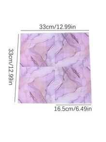 Serviettes en tissu, serviettes de table douces, serviettes réutilisables au motif marbré élégant avec bords ourlés, pour la maison, les fêtes, les mariages, 13 x 13 pouces, 20 pièces, Noël