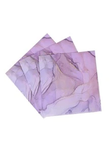 Serviettes en tissu, serviettes de table douces, serviettes réutilisables au motif marbré élégant avec bords ourlés, pour la maison, les fêtes, les mariages, 13 x 13 pouces, 20 pièces, Noël
