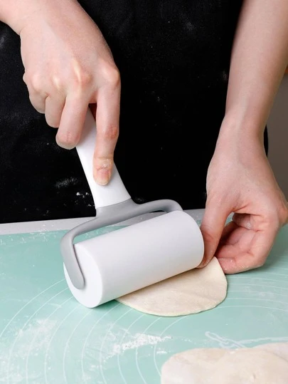 1 st plastkavel, modern handtagsdesign degrulle för kök