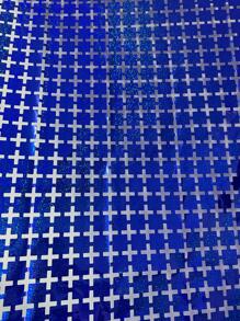 1入組塑膠流蘇現代素色鋁箔窗簾適合派對