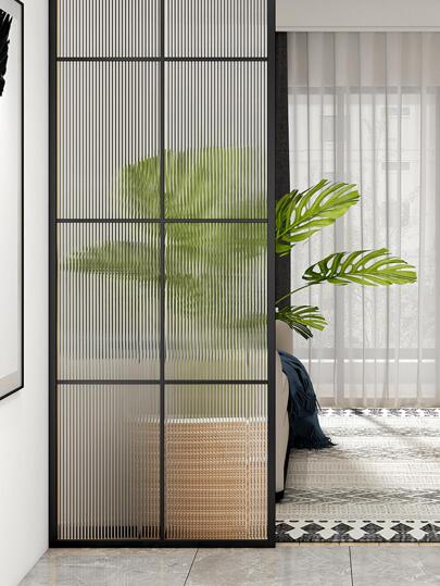  1 卷隐私窗膜、磨砂玻璃贴纸、无胶静电装饰窗贴乙烯基、适合家庭、办公室、浴室、17.5x78.7 英寸、贴纸、墙贴花、家居装饰乙烯基贴花、春季装饰品让您的家焕然一新、Rama 装饰贴纸