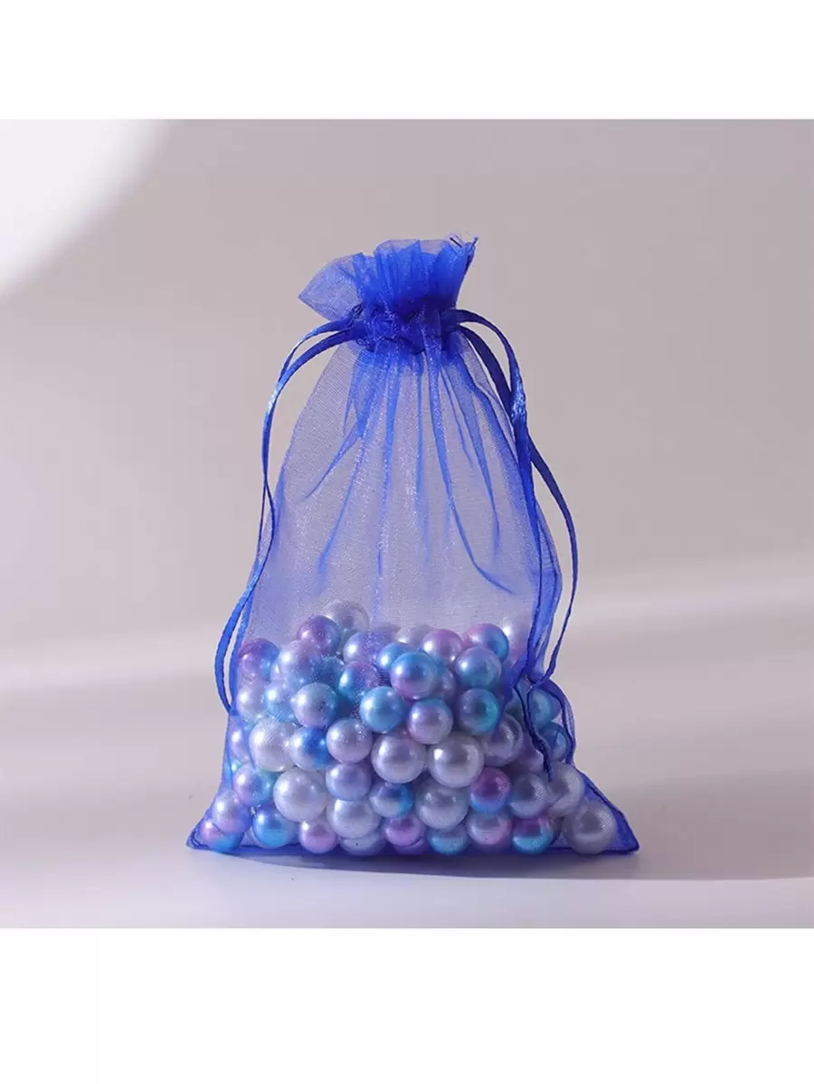 10 piezas Bolsa de regalo con cordón