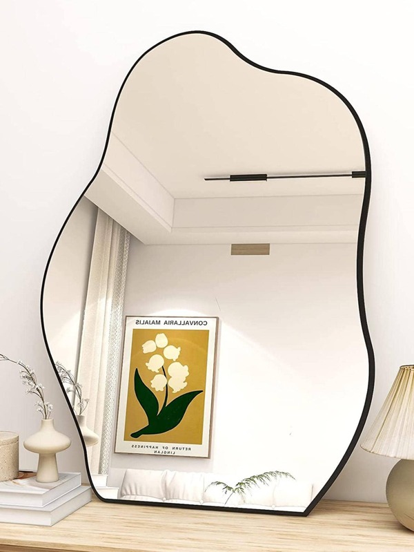 Irregular vanity mirror 24"x32" make up mirror Decorative Mirror Modern