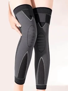 1pair Anti-Slip Warming Knee Pads Gym Accessories Knee Support Sports Knee Pads Gym Knee Pads - Black - View 2