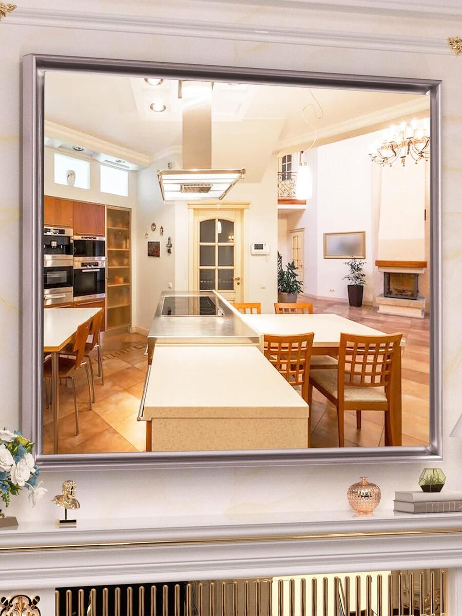 48 x 36 Inch Bathroom Mirrors for Vanity, Black Mirror for Bathroom