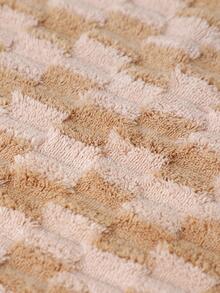 1 pezzo Asciugamano da bagno o viso con motivo a quadri marrone, moderno e assorbente, adatto per doccia in casa, salone di bellezza, hotel, sport, essenziale per la casa, asciugamano, cura della pelle - Castano - Visualizzare 10